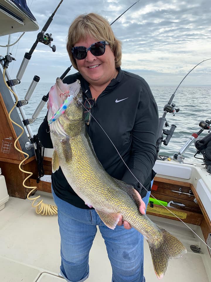 Lake Superior Walleye Charter Fishing